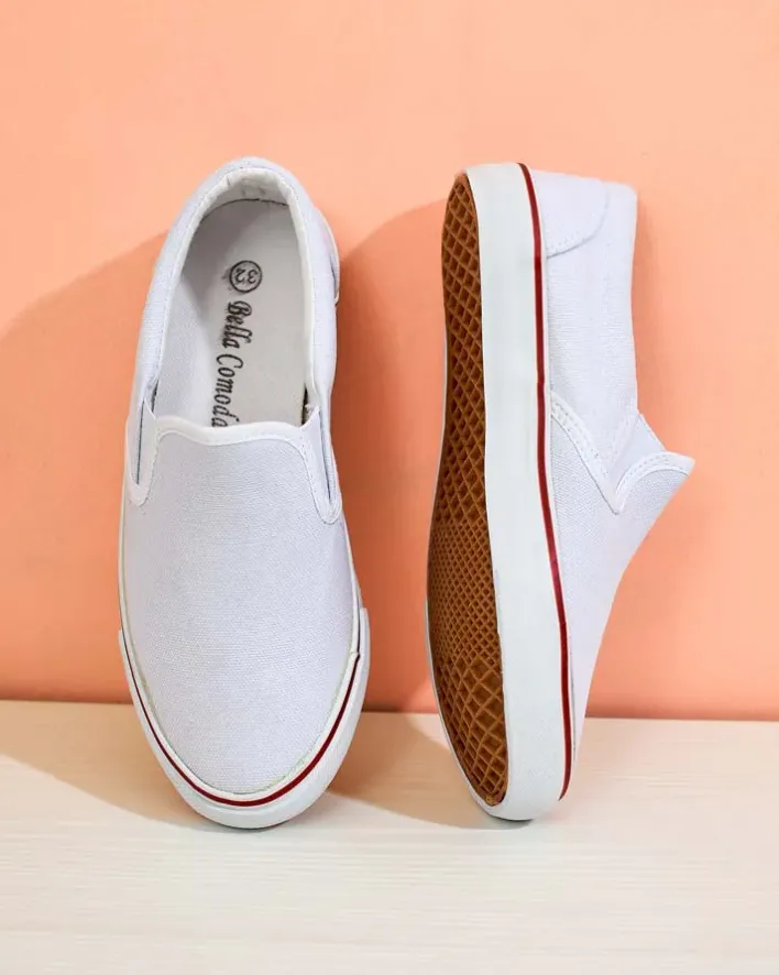 Chłopięce|Dziewczęce^Royalfashion Dziecięce tenisówki Bivv biały