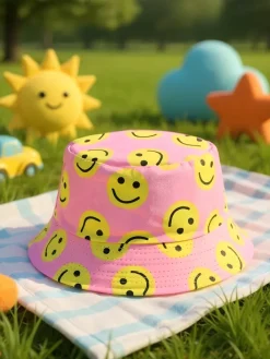 Czapki^Royalfashion Dziecięcy Kapelusz typu Bucket Color Splash Bucket