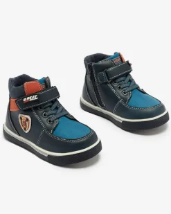 Chłopięce^Royalfashion Grantowe chłopięce botki Wiasio Ecru