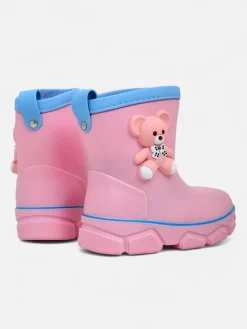 Dziewczęce^Royalfashion Kalosze dziecięce Princesse różowy