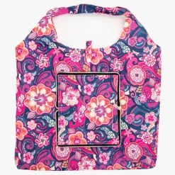 Materiałowe|Torebki Shoppers^Royalfashion Kolorowa torba na zakupy w kwiatki Wielokolorowe