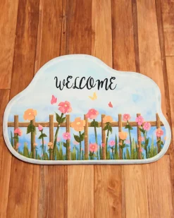 Dywany|Dekoracje I Ozdoby^Royalfashion Kolorowy dywanik wycieraczka z kwiatkami 40x60