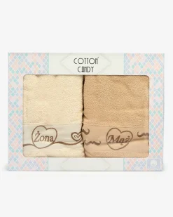 Akcesoria|Ręczniki^Royalfashion Komplet 2 bawełnianych ręczników