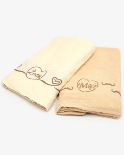 Akcesoria|Ręczniki^Royalfashion Komplet 2 bawełnianych ręczników