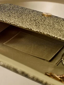 Małe Torebki^Royalfashion Kopertowa torebka damska Stella Shine złoty