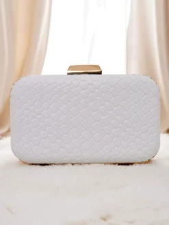 Małe Torebki^Royalfashion Kopertowa torebka damska Urban Grace biały