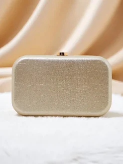 Małe Torebki^Royalfashion Kopertowa torebka damska Vespera Glow złoty