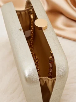 Małe Torebki^Royalfashion Kopertowa torebka damska Vespera Glow złoty