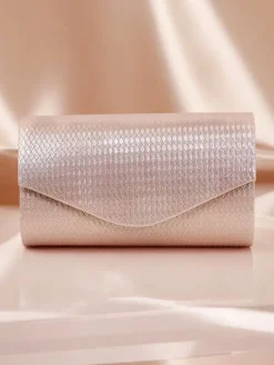 Małe Torebki^Royalfashion Kopertowa torebka damska Luna Elegante różowy