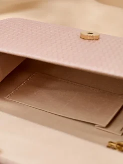 Małe Torebki^Royalfashion Kopertowa torebka damska Viva Belle różowy