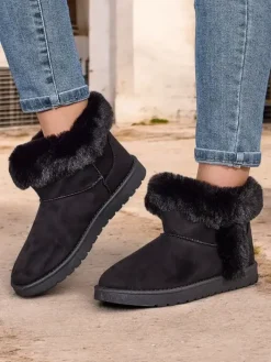 Śniegowce|Nowość^Royalfashion Krótkie damskie buty a'la śniegowce Giesi