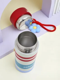 Akcesoria^Royalfashion Kubek termiczny termos z zawieszką Keep Young czerwony