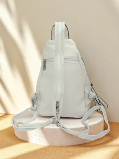 Plecaki|Nerki I Saszetki^Royalfashion Mała damska saszetka na jedno ramię Aurelia Napoli biały