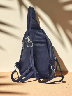 Plecaki|Nerki I Saszetki^Royalfashion Mała damska saszetka na jedno ramię Aurelia Napoli Granatowy