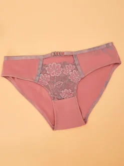 Figi|Plus Size^Royalfashion Majtki damskie typu figi PLUS SIZE różowy