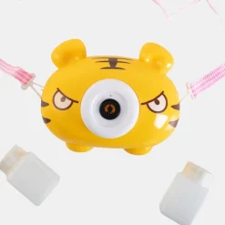 Chłopięce|Dziewczęce^Royalfashion Maszynka do baniek mydlanych dla dzieci żółty