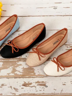 Baleriny Klasyczne^Royalfashion Matowe damskie baleriny Saaferr Jasnoniebieski