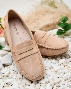 Półbuty|Mokasyny Na Płaskiej Podeszwie^Royalfashion Mokasyny damskie Nicotta brązowy