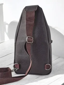 Nerki I Saszetki^Royalfashion Męska saszetka na jedno ramię brązowy