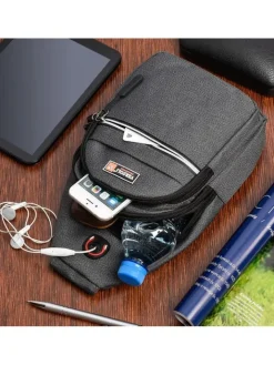 Nerki I Saszetki^Royalfashion Męska saszetka na jedno ramię Solo Cross