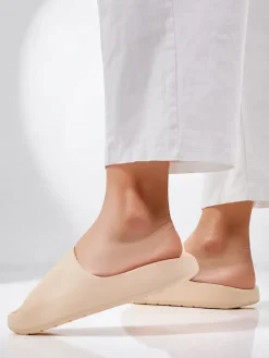 Klapki^Royalfashion Męskie gumowe klapki Izeld beżowy