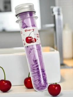 Artykuły Chemiczne|Higiena I Zdrowie^Royalfashion Mydełko papierowe do podróży w gwiazdki Cherry fioletowy