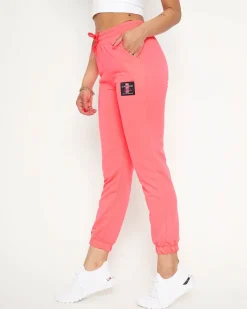 Spodnie Dresowe^Royalfashion owe różowe damskie spodnie dresowe neon