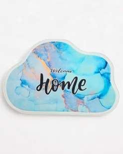 Dywany|Dekoracje I Ozdoby^Royalfashion Niebieski dywanik wycieraczka 40x60