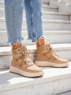 Śniegowce|Trapery^Royalfashion Śniegowce damskie Dasendas jasny brązowy