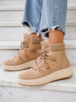 Śniegowce|Trapery^Royalfashion Śniegowce damskie Dasendas jasny brązowy