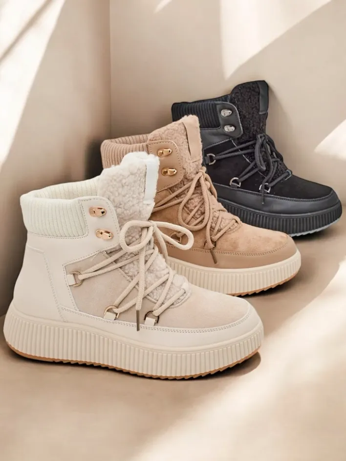 Śniegowce|Trapery^Royalfashion Śniegowce damskie Dasendas jasny brązowy