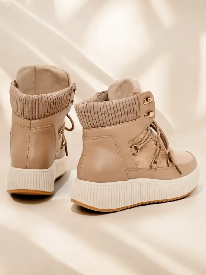 Śniegowce|Trapery^Royalfashion Śniegowce damskie Dasendas jasny brązowy