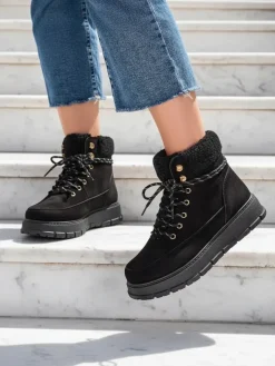 Śniegowce|Trapery^Royalfashion Śniegowce damskie Bomion czarny