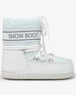 Śniegowce|Botki Z Delikatnym Ociepleniem^Royalfashion Śniegowce damskie ze ściągaczem Soblesia biały