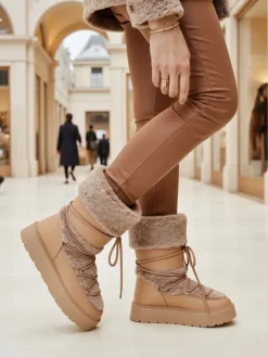 Śniegowce|Nowość^Royalfashion Śniegowce damskie Volio brązowy