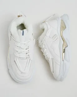 Ocieplane|Sneakersy^Royalfashion Ocieplane sneakersy damskie Noxxic biały