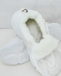 Ocieplane|Sneakersy^Royalfashion Ocieplane sneakersy damskie Noxxic biały