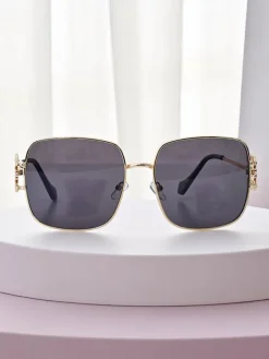 Okulary Przeciwsłoneczne^Royalfashion Okulary przeciwsłoneczne w kwadracie Zephyra czarny