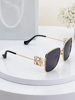 Okulary Przeciwsłoneczne^Royalfashion Okulary przeciwsłoneczne w kwadracie Zephyra czarny