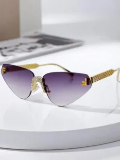 Okulary Przeciwsłoneczne^Royalfashion Okulary przeciwsłoneczne w stylu vintage Vera fioletowy