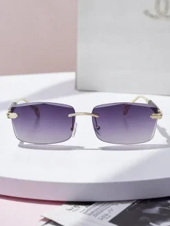 Okulary Przeciwsłoneczne^Royalfashion Okulary przeciwsłoneczne w stylu vintage Nox fioletowy