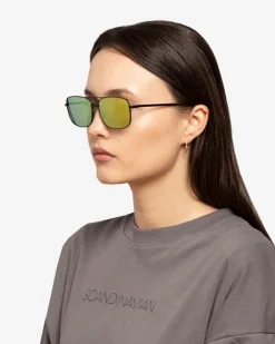 Okulary Przeciwsłoneczne|Okulary Przeciwsłoneczne^Royalfashion Okulary przeciwsłoneczne typu lustrzanki czarny