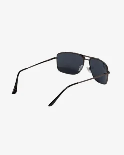 Okulary Przeciwsłoneczne|Okulary Przeciwsłoneczne^Royalfashion Okulary przeciwsłoneczne w grafitowejj oprawce gołębi szary