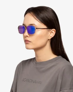 Okulary Przeciwsłoneczne|Okulary Przeciwsłoneczne^Royalfashion Okulary przeciwsłoneczne typu lustrzanki żółty