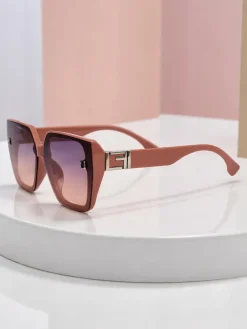 Okulary Przeciwsłoneczne^Royalfashion Okulary przeciwsłoneczne Delora różowy