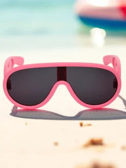 Chłopięce|Dziewczęce^Royalfashion Okulary przeciwsłoneczne dziecięce RoboEyes różowy