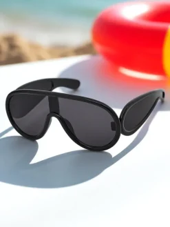 Chłopięce|Dziewczęce^Royalfashion Okulary przeciwsłoneczne dziecięce RoboEyes czarny