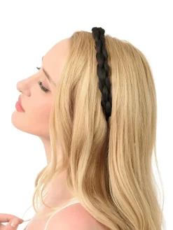 Akcesoria Do Włosów^Royalfashion Opaska do włosów a'la warkocz Braidella czarny