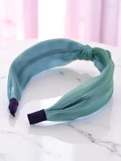 Akcesoria Do Włosów^Royalfashion Opaska do włosów satynowa Satinellas mięta