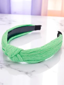 Akcesoria Do Włosów^Royalfashion Opaska do włosów karbowana Karbelle mięta